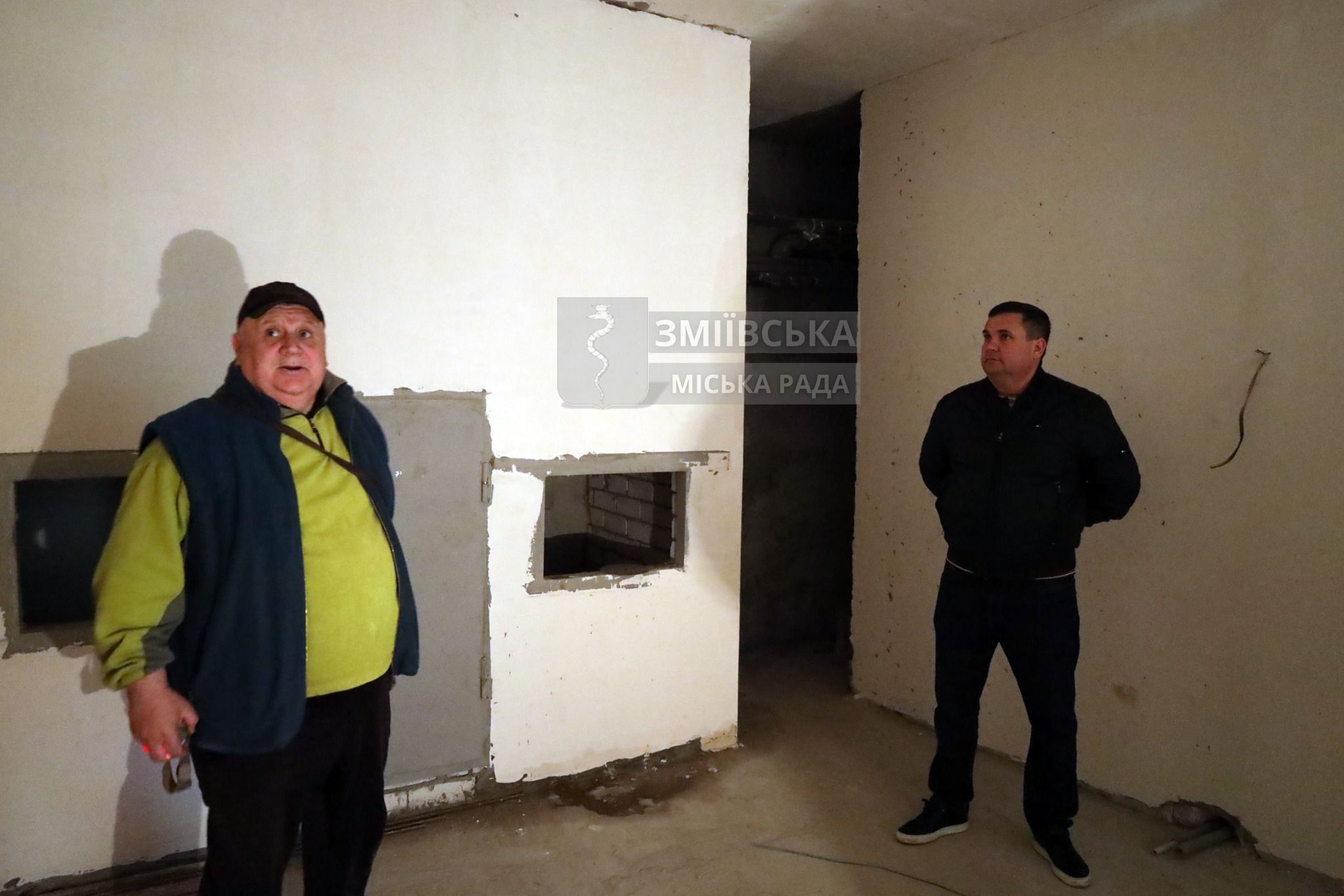 Фото: фейсбук / Павло Голодніков У Зміївській громаді триває реконструкція укриття в одному з ліцеїв на порталі Gromada Group