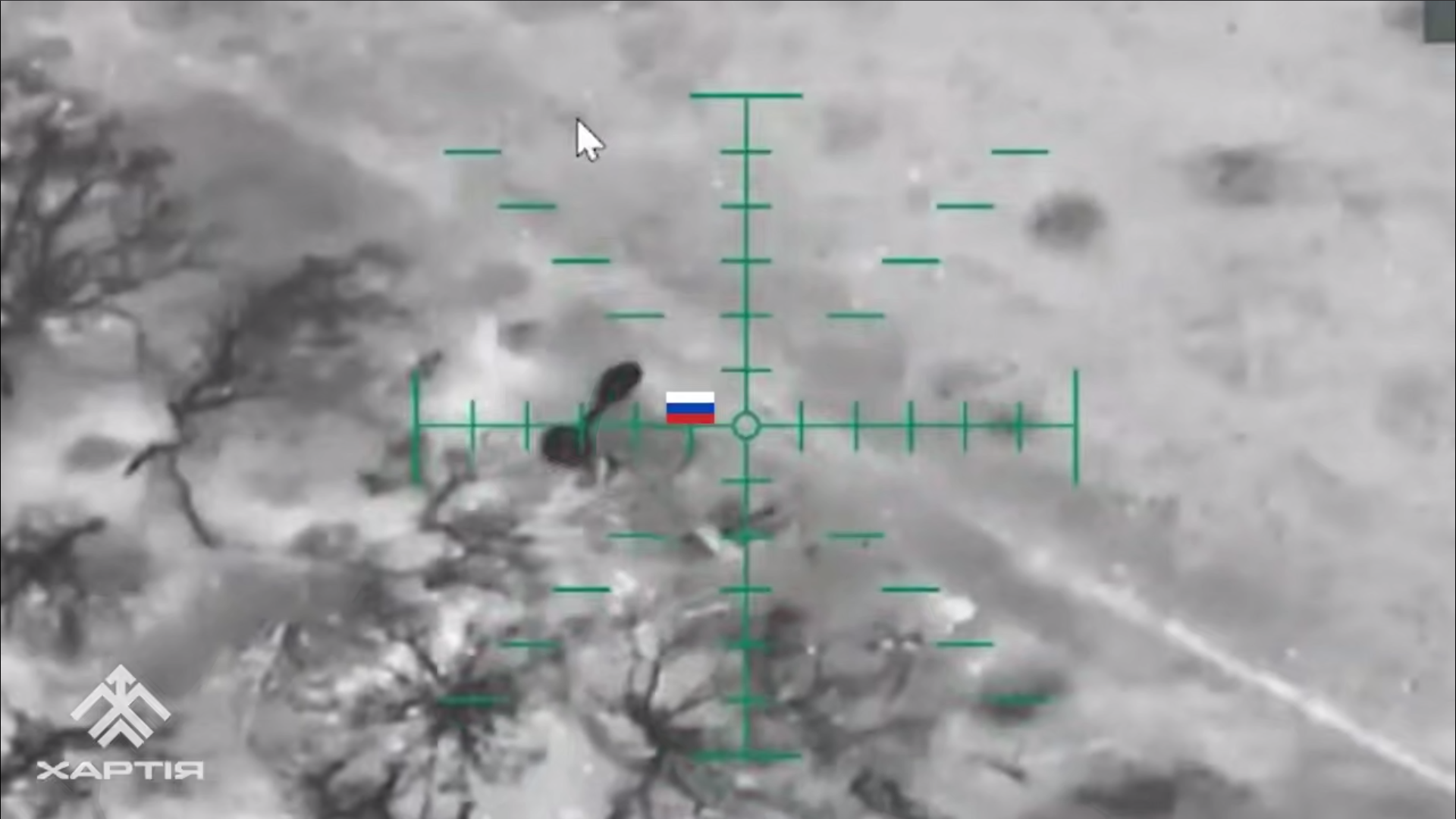 Скриншот з відео Під Липцями з’явилось 12 «хороших» росіян: робота бригади «Хартія» на порталі Gromada Group