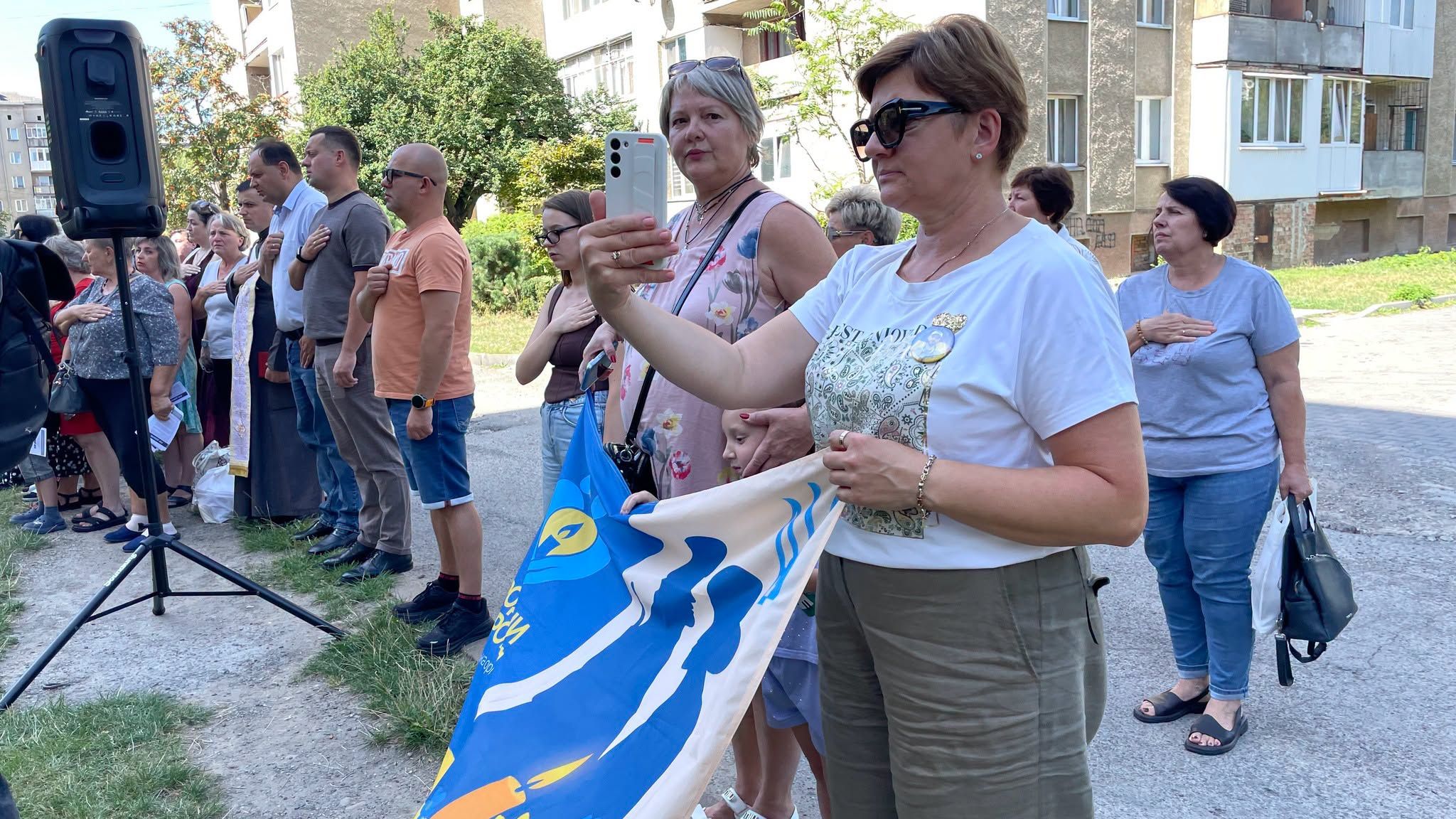 Загинув поблизу Глибокого Липецької громади: пам’ятну дошку кулеметнику Ігорю Довбняку відкрили в Івано-Франківську - фото 7