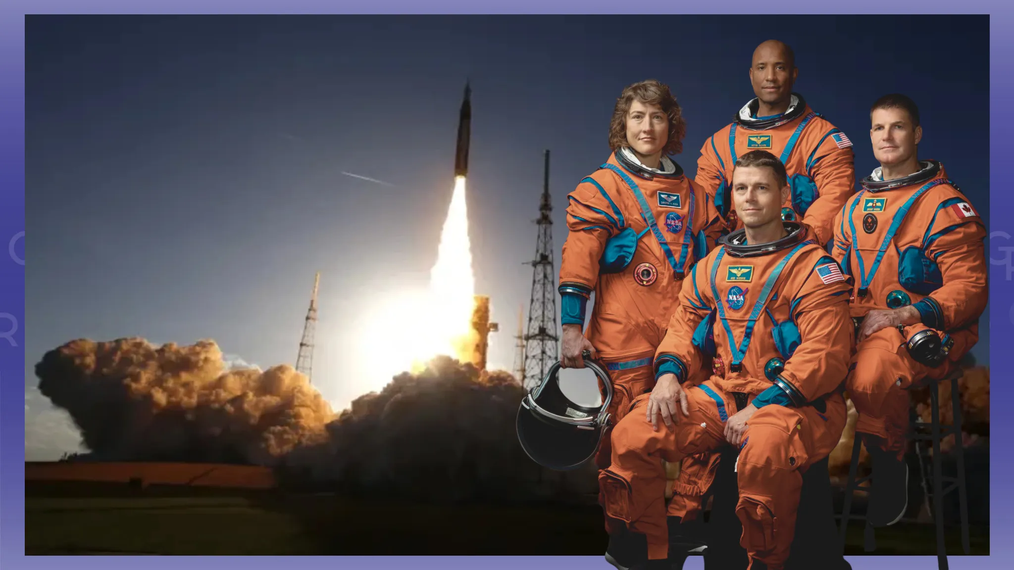 Колаж Олени Зеленіної. Фото: NASA. Харків в «Акордах Артеміди». Країна, яка перестає дивитися в небо, рано чи пізно втрачає і свою землю. Колаж Олени Зеленіної на порталі Gromada Group