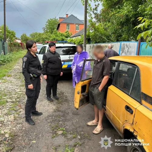 Поліція проти «Шумахерів»: на Харківщині затримали 15-річного водія за кермом авто на порталі Gromada Group