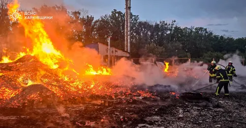 Kharkiv region experienced a massive combined enemy attack on civilian objects, many injured at the Gromada Group Media