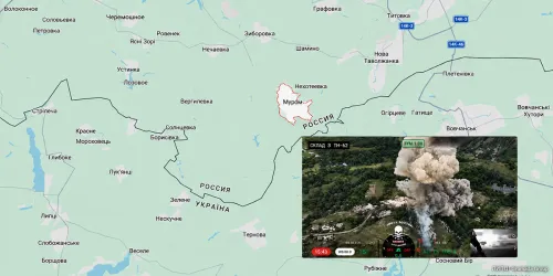 Рвонуло епічно: на північний схід від Липецької громади знищили ворожий склад боєприпасів на порталі Gromada Group