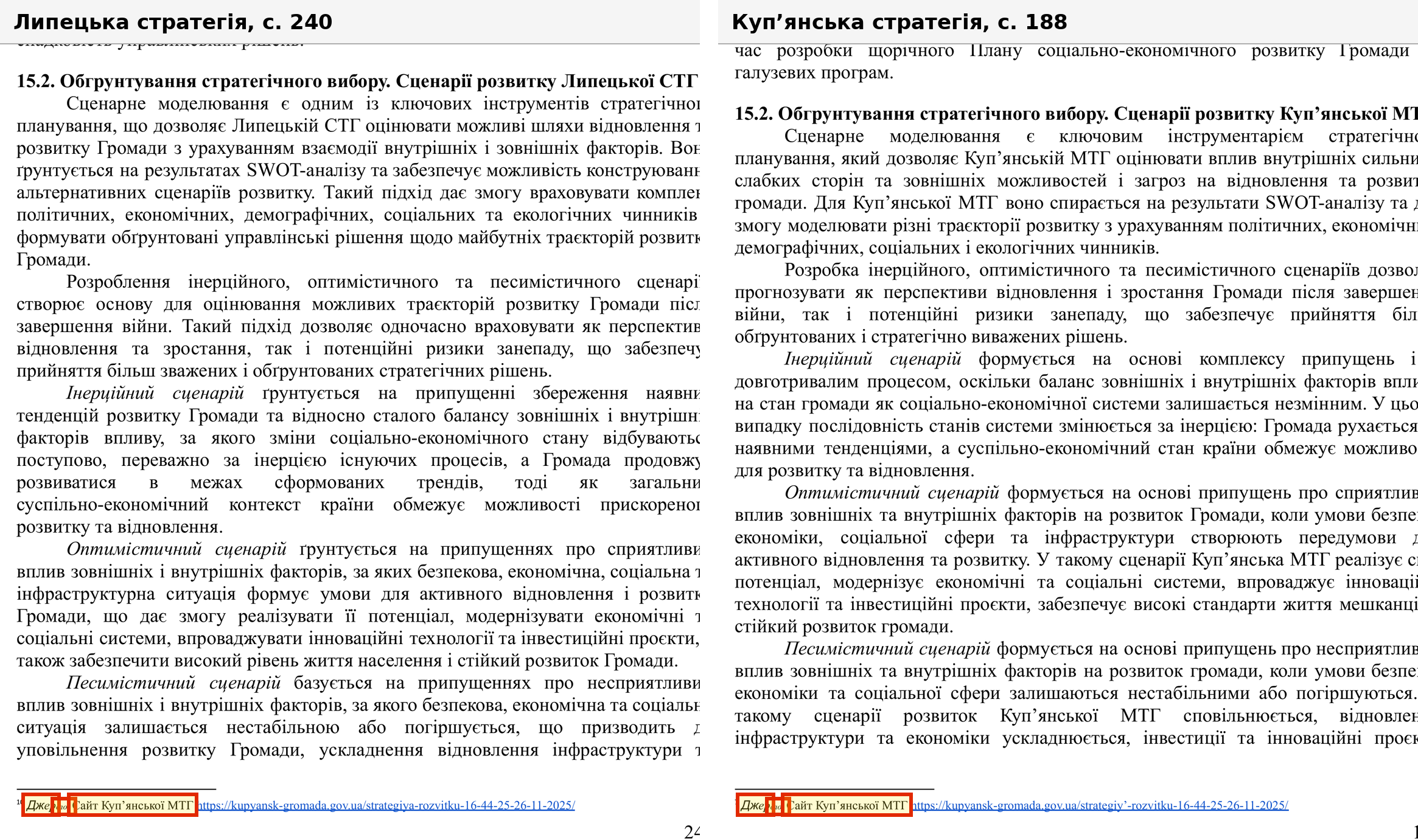 Проєкт Стратегії Липецької громади уклали на основі Куп’янської: сліди першооснови не усунули - фото 4