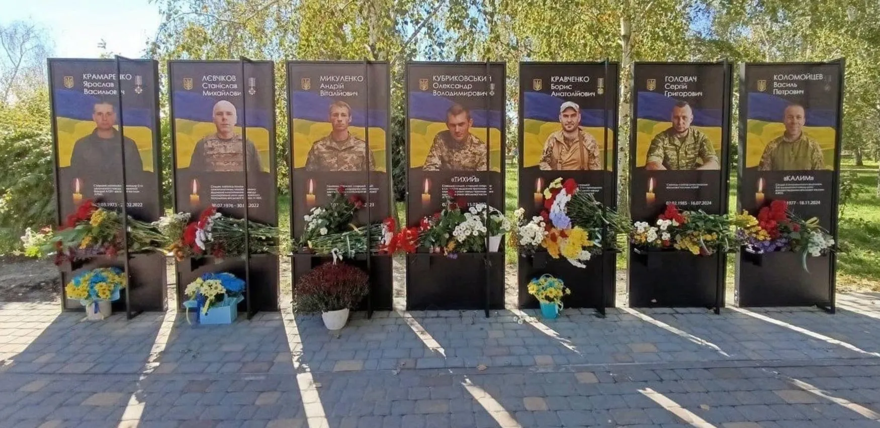 Фото: Слобожанська міська рада У Лимані відкрили алею пам’яті на честь загиблих захисників на порталі Gromada Group
