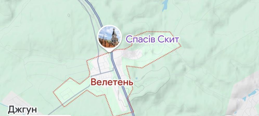 Фото: скріншот На Google Maps більше немає Першотравневого у Зміївській громаді. Тепер це Велетень на порталі Gromada Group
