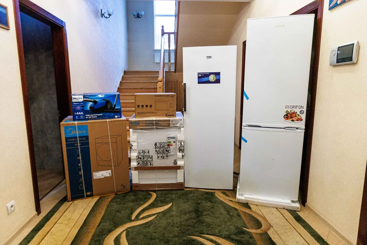 Фото: ХОВА Дитячий будинок сімейного типу з Вовчанської громади отримав сучасну побутову техніку на порталі Gromada Group