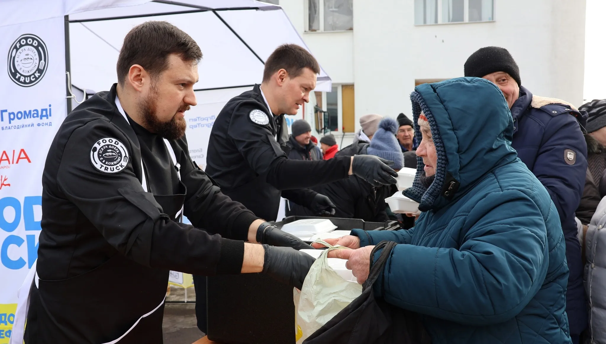 More than 3000 residents of Dergachiv region enjoyed delicious pancakes over the weekend at the Gromada Group Media