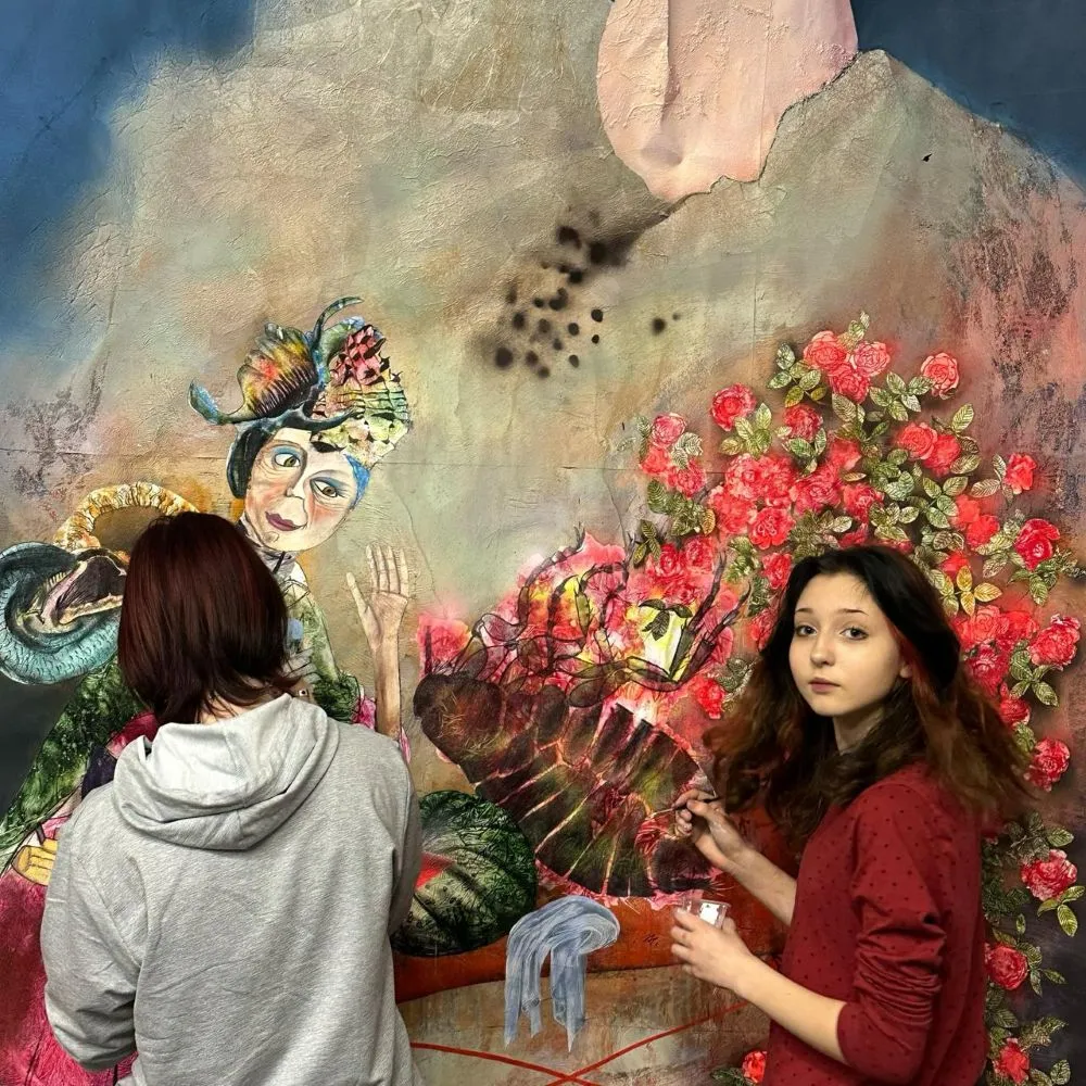Художники Aza Nizi Maza представили свої роботи на «Книжковому Арсеналі» (ФОТО) на порталі Gromada Group