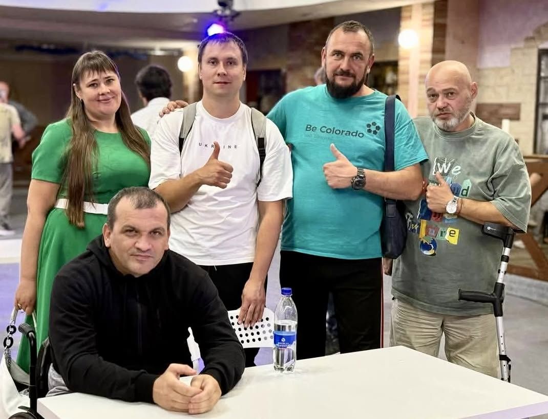 Ветеран війни з Нововодолажчини увійшов до складу команди-переможця обласних змагань з шахів - фото 3