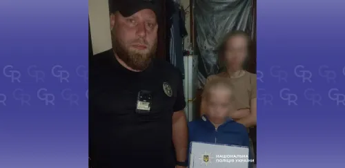 Поліцейські розшукали 10-річного хлопчика зі Слобожанського, який поїхав гуляти Харковом на порталі Gromada Group