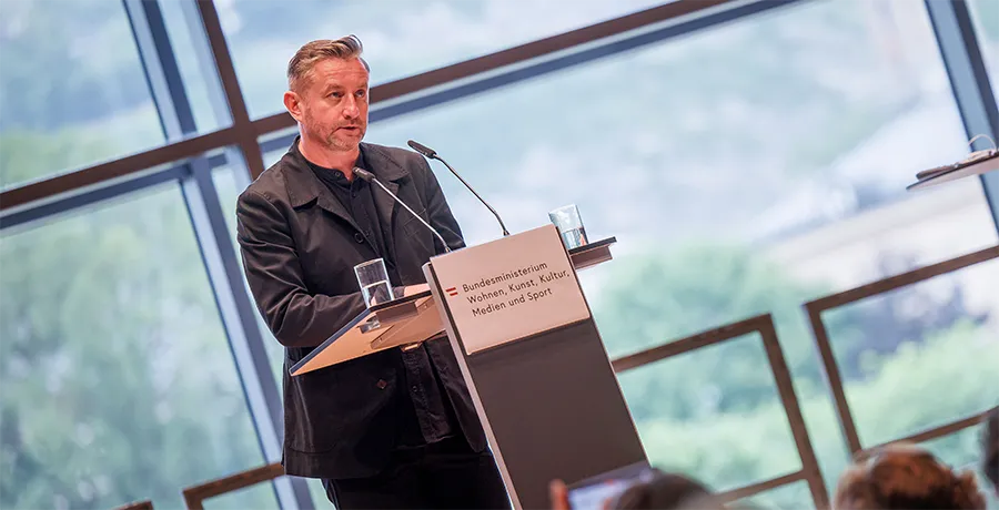 Serhiy Zhadan became the laureate of the 2025 Austrian State Prize for Literature at the Gromada Group Media