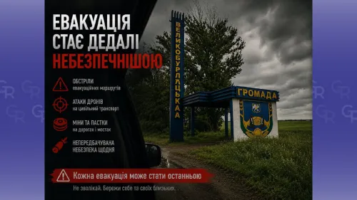 Під удар FPV-дрона потрапили волонтери та цивільні на Великобурлуччині: адміністрація закликає до евакуації на порталі Gromada Group