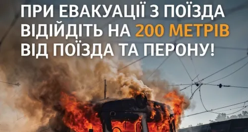 Залізнична інфраструктура та рухомий склад є об’єктами підвищеного ризику під час ворожих атак ракетами та БпЛА.