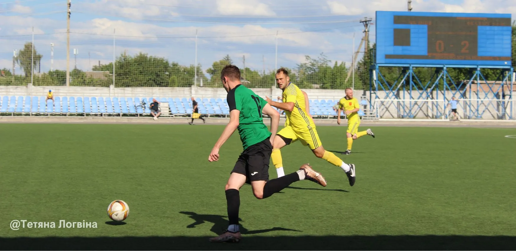 «Зміїв» — «Старт». Фото: Тетяна Логвіна ФК «Зміїв» у чемпіонаті області знову поступився, цього разу — чугуївському «Старту» на порталі Gromada Group