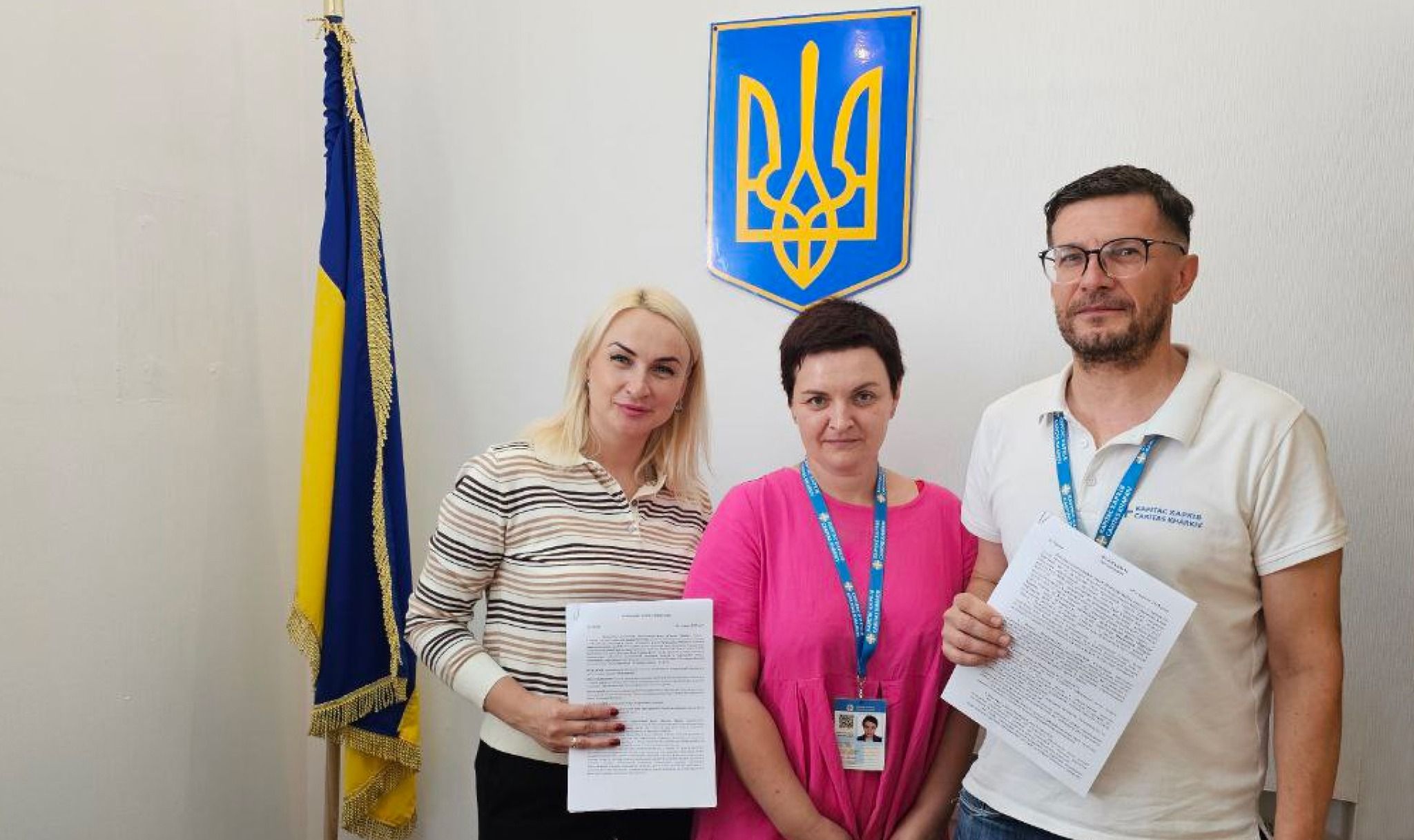 Фото: Липецька адміністрація Липецька сільська рада уклала Меморандум про співпрацю з БФ «Карітас Харків» на порталі Gromada Group