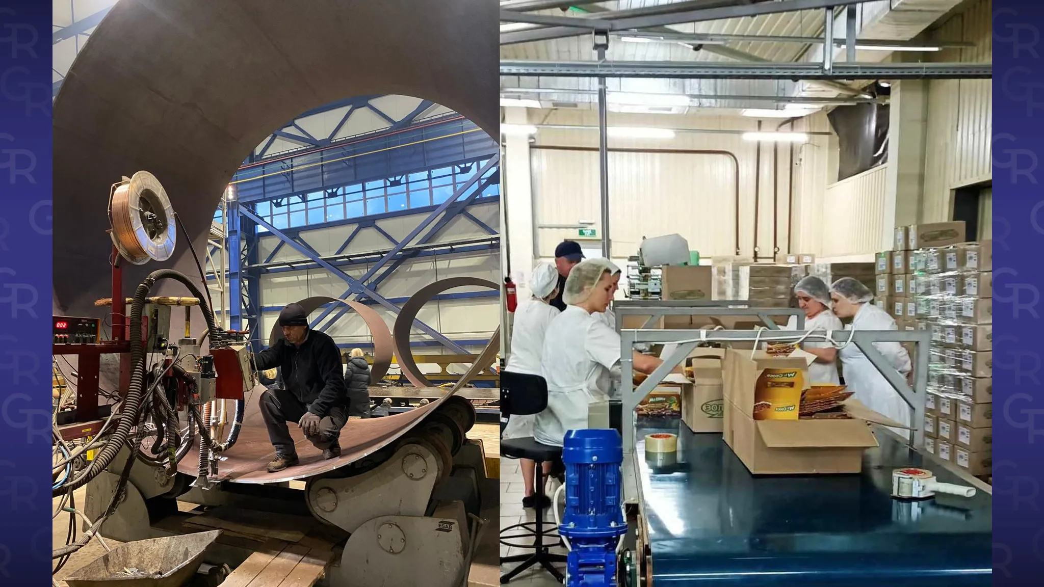 Колаж Олени Зеленіної. У нас будуть працювати іноземці. Чому українцям важко знайти роботу, а деякі підприємства через брак робочої сили змушені закриватися? Колаж Олени Зеленіної на порталі Gromada Group