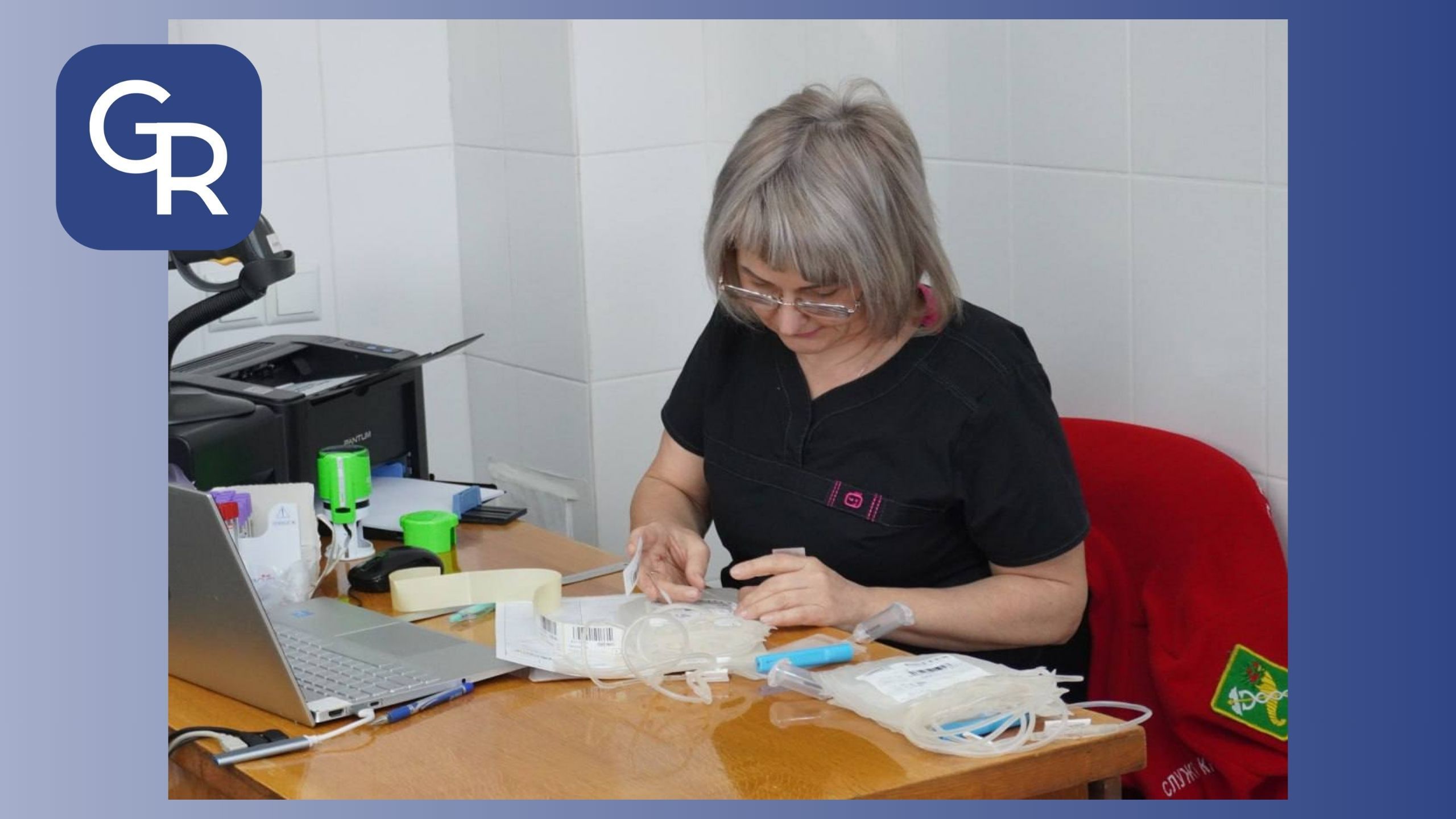 Blood saves life and has the quality of regeneration. Doctors urge residents to donate blood at the Gromada Group Media