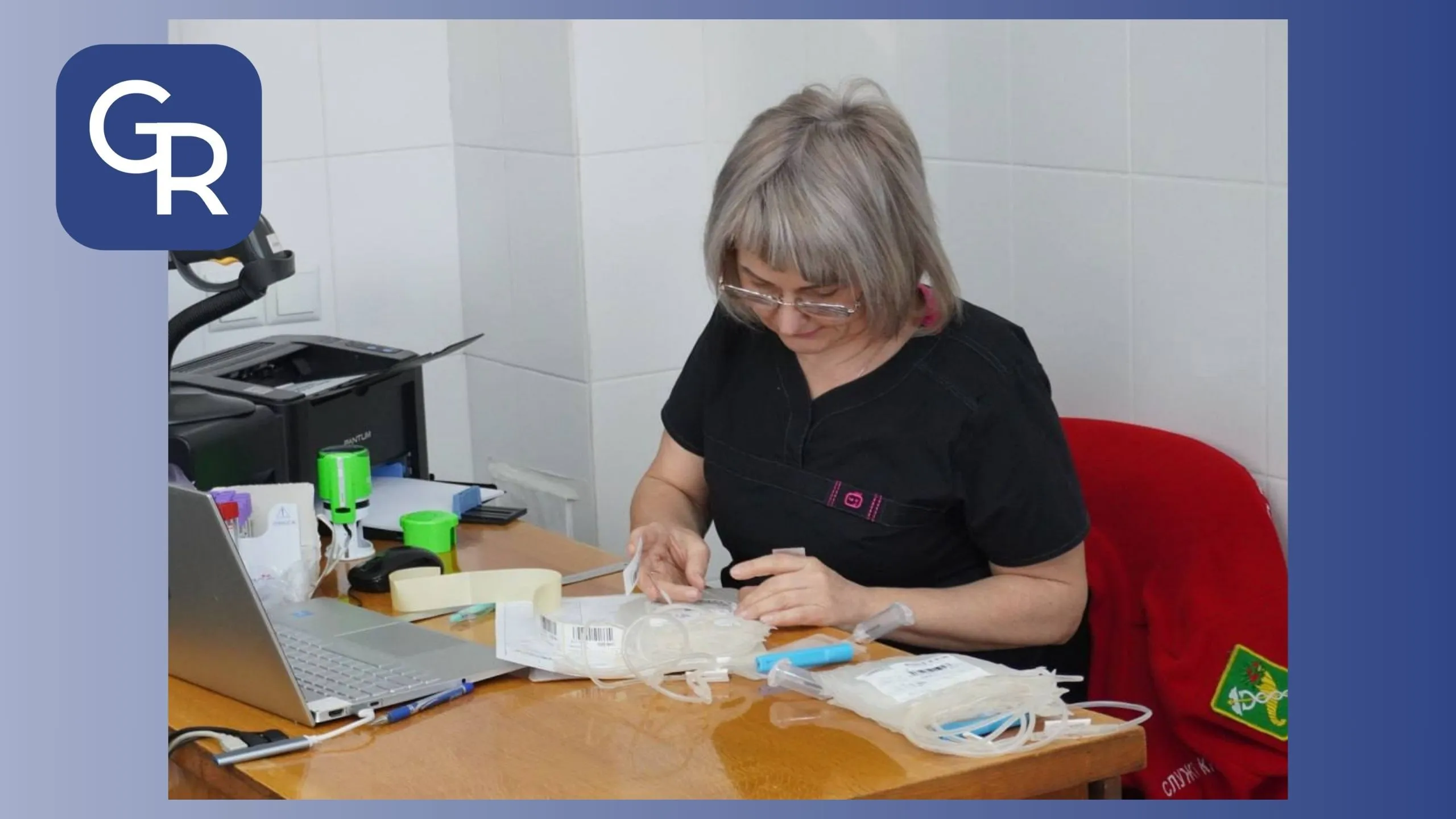 Blood saves life and has the quality of regeneration. Doctors urge residents to donate blood at the Gromada Group Media