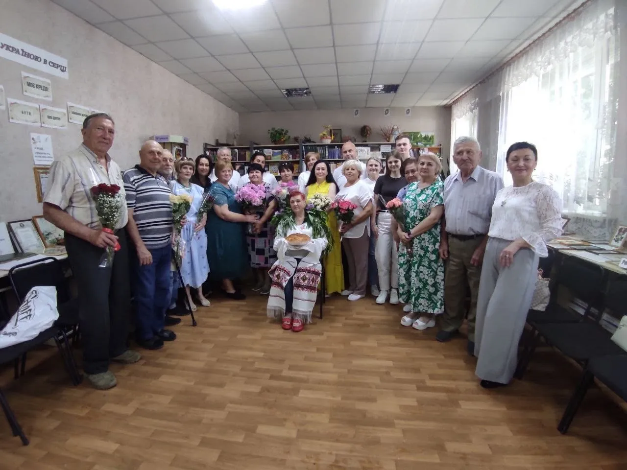 "To live, to be! To be, to act!": Zmiiv congratulated Galina Petrovska on her 75th birthday at the Gromada Group Media