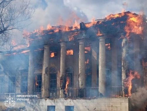 На Харківщині РФ знищила садибу Донців-Захаржевських - пам’ятку архітектури XIX століття на порталі Gromada Group