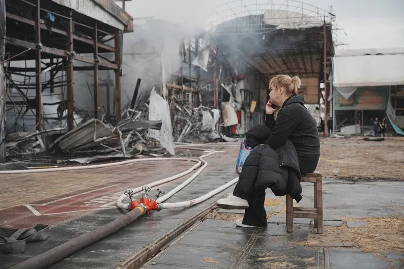 Фото Суспільне Харків Харківському бізнесу, що постраждав від російського удару по ринку «Барабашово», нададуть допомогу на порталі Gromada Group
