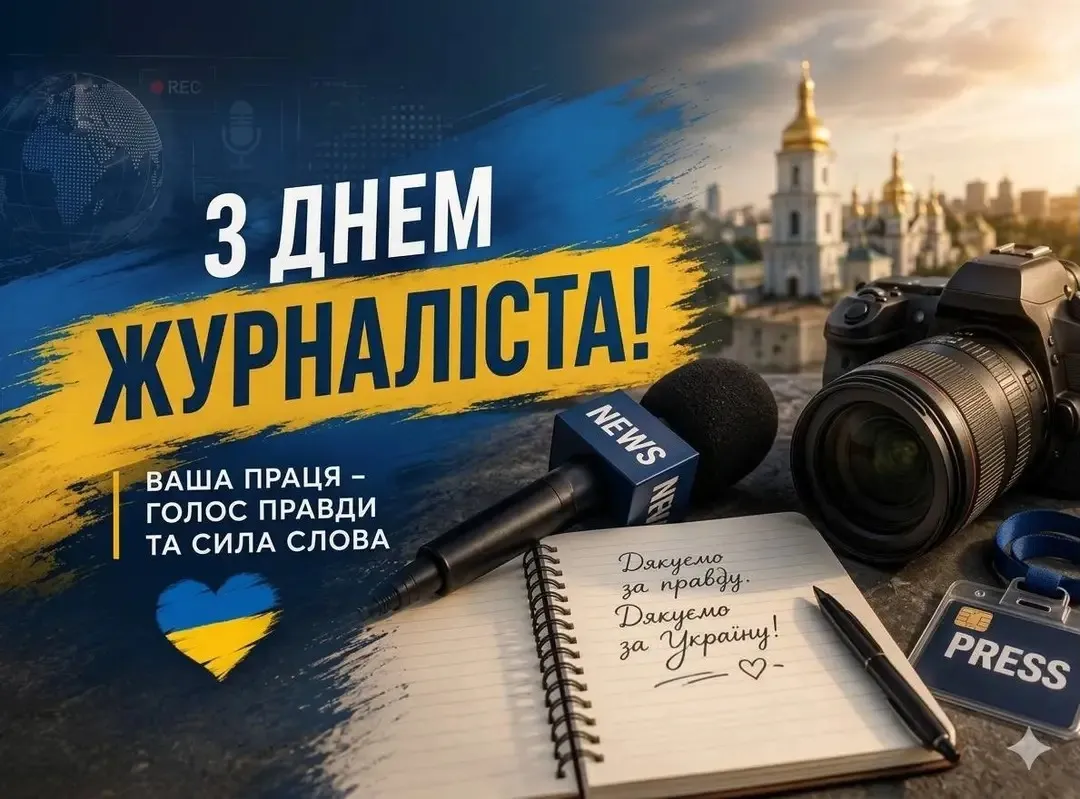 Начальник Ізюмської міської військової адміністрації привітав журналістів з професійним святом  на порталі Gromada Group