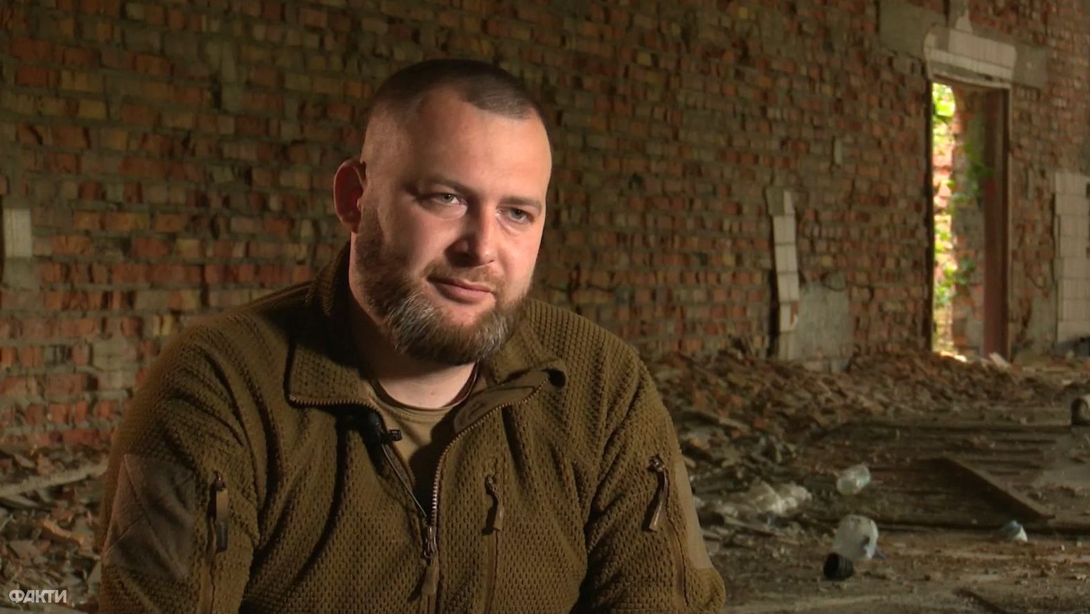 Віталій Нащубський / фото: Факти ICTV Не даємо ворогу зайти в Липці — полковник Віталій Нащубський на порталі Gromada Group