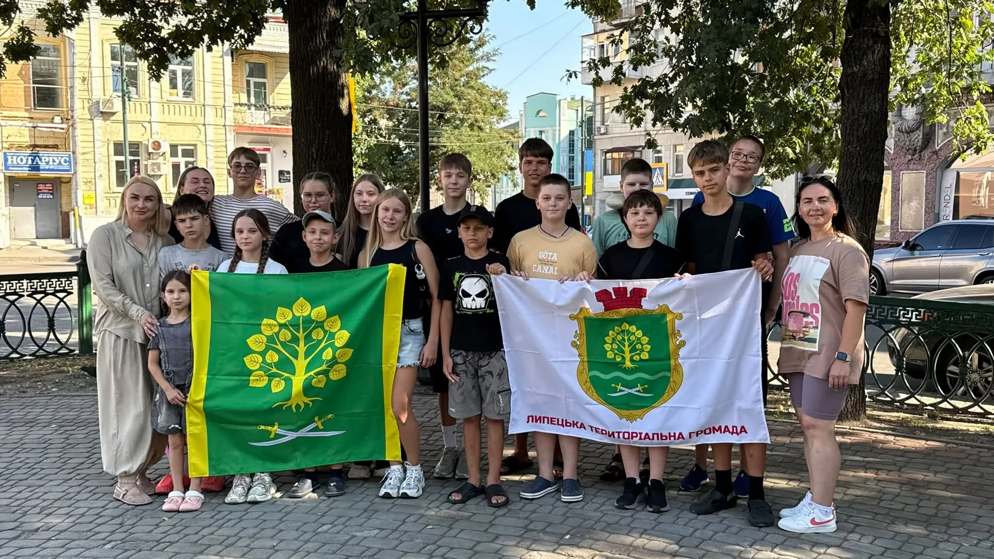 Двадцятеро дітей Липецької громади поїхали на оздоровлення до Тетерівської громади на Житомирщині на порталі Gromada Group