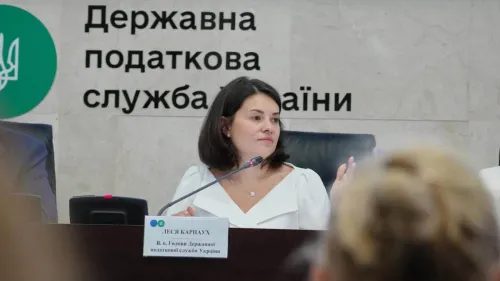 Леся Карнаух: ДПС підготувала комплекс податкових заходів для допомоги постраждалому бізнесу на порталі Gromada Group