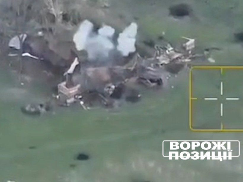 Скриншот з відео Успішне полювання під Вовчанськом: окупантів нищить «Фурія» на порталі Gromada Group