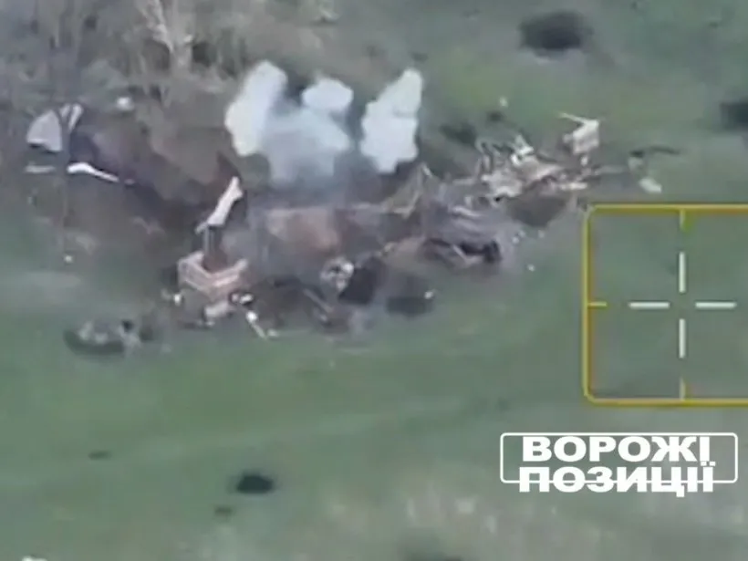 Скриншот з відео Успішне полювання під Вовчанськом: окупантів нищить «Фурія» на порталі Gromada Group