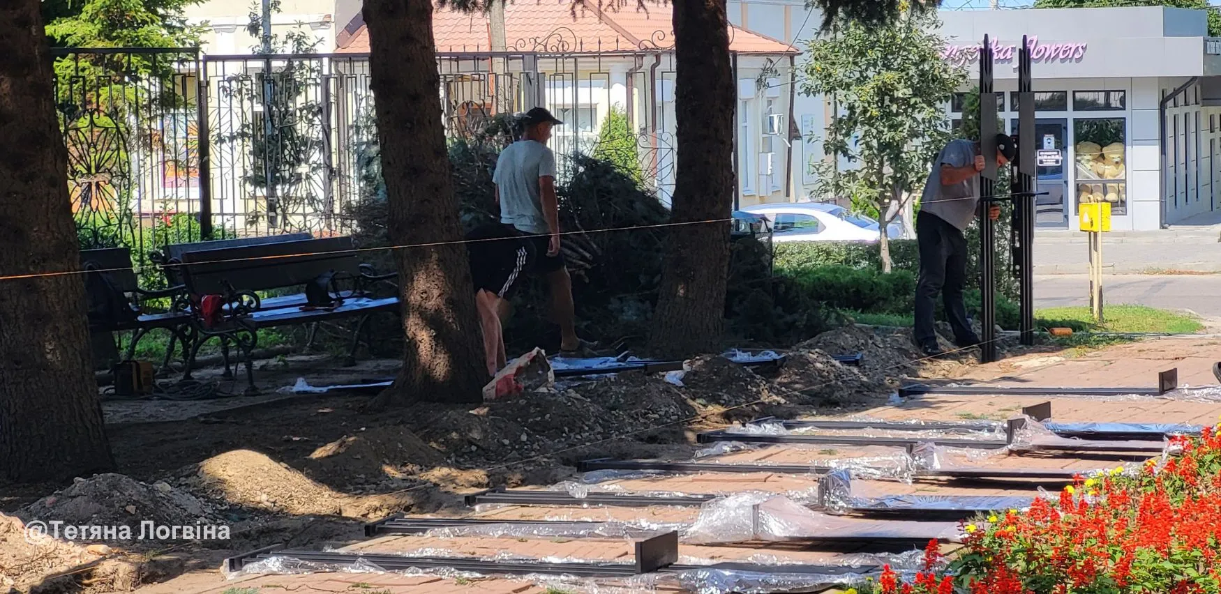 Фото: Тетяна Логвіна У Змієві облаштовують Алею слави на порталі Gromada Group