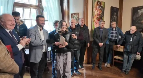 From academics to students. An exhibition dedicated to the Artist's Day opened in Kharkiv  at the Gromada Group Media