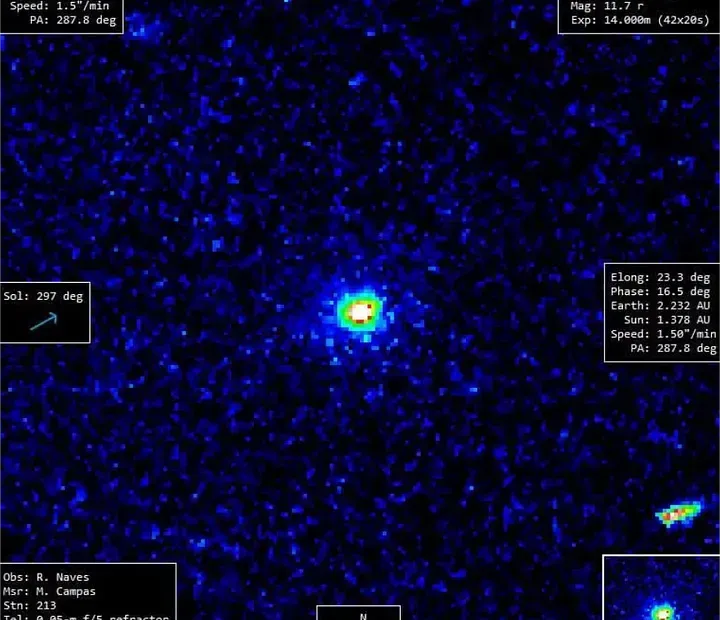 Meanwhile in space: 3I/ATLAS did not find a comet tail – scientists at the Gromada Group Media