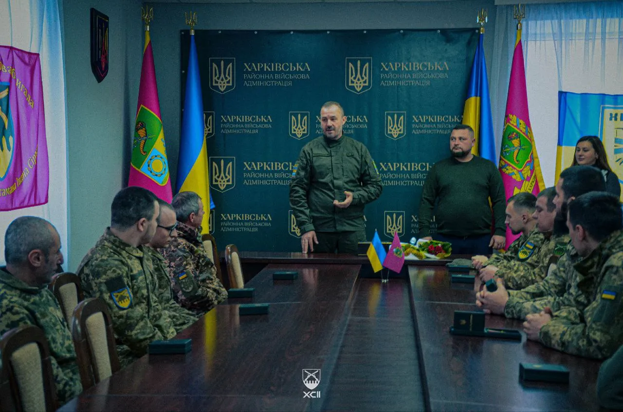 Фото: 92 ОШБр Героїв 92 бригади нагородили медаллю «За вклад в оборону Харківської області» на порталі Gromada Group