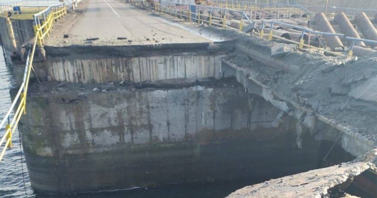 Печенізька дамба. Фото з відкритих джерел Ураження Печенізькій дамби: внаслідок російського удару загинув чоловік на порталі Gromada Group