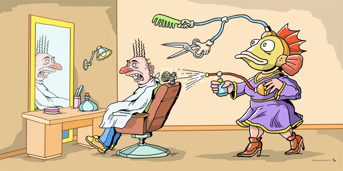 Карикатура Олександра Сидоренка. Топ-ІПСО тижня (03.03 - 09.03. 2025): Pravda от чатбота и ничего, кроме Pravda… Карикатура Олександра Сидоренка. на порталі Gromada Group