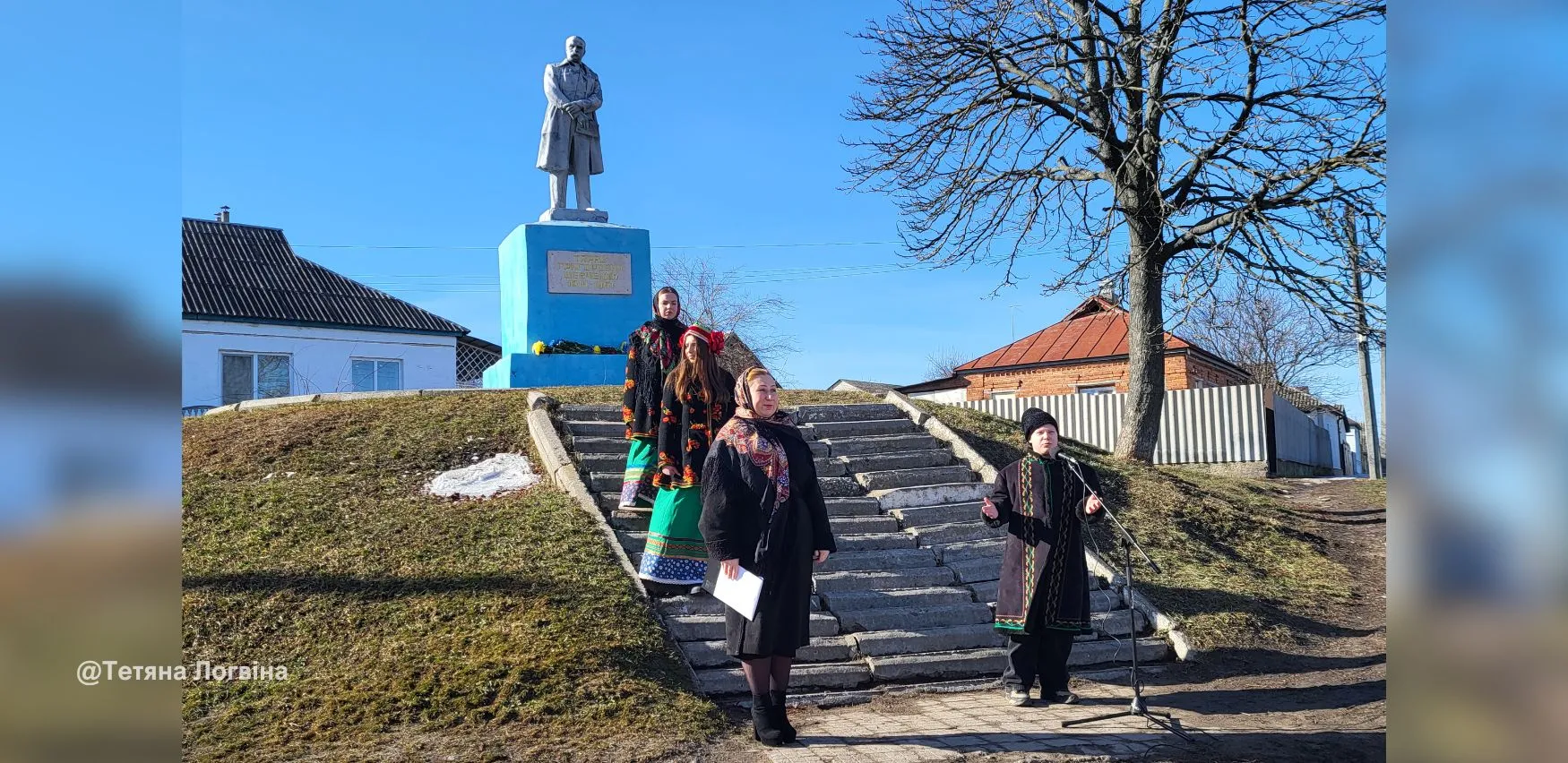 Фото: Тетяна Логвіна Пам’ять Великого Кобзаря вшанували у Змієві на порталі Gromada Group