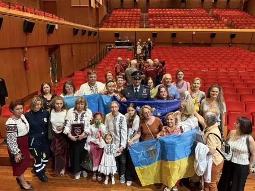 In Rome, a young pianist from Krasnokutsk became the star of a charity concert in support of Ukrainian rescuers (PHOTO, VIDEO) at the Gromada Group Media