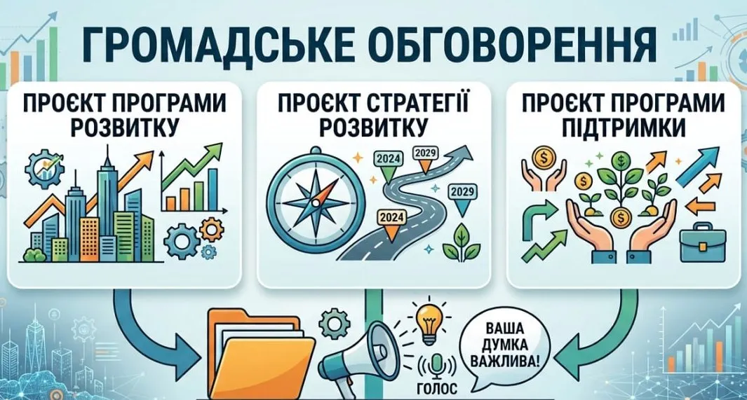 Фото Валківської міської ради Валківська міська рада ініціює відкрите обговорення ключових документів, які визначатимуть вектор розвитку освіти та безпеки в громаді на найближчі роки. Мешканці зможуть безпосередньо вплинути на затвердження нової Стратегії ліцею імені Олександра Масельського та програми підтримки сектору пробації.