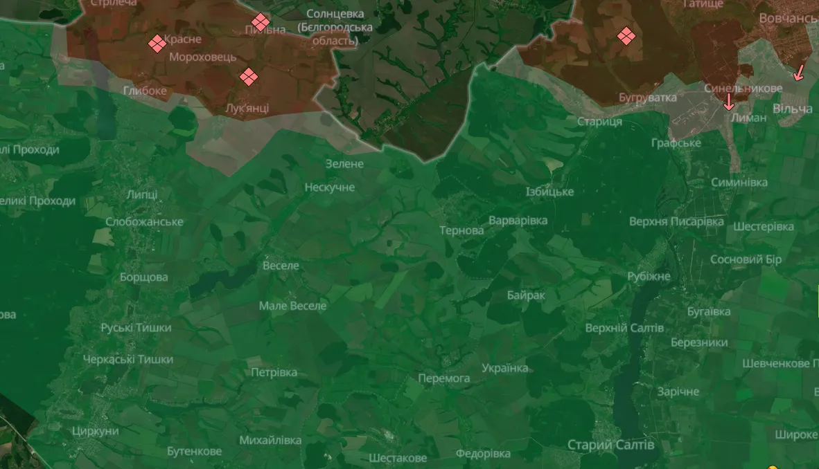 Ворог продовжив штурмові дії в районі Тернової на порталі Gromada Group