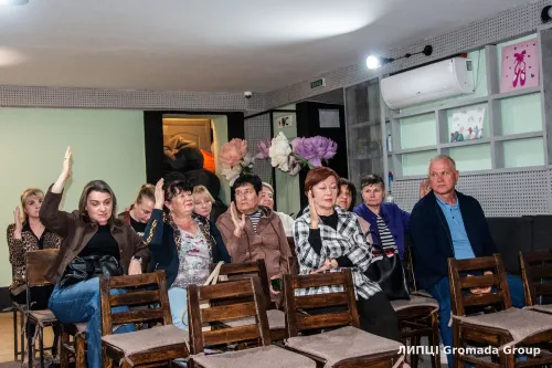 33 учасники, 22 з правом голосу: слухання щодо Статуту Липецької громади тривали 26 хвилин на порталі Gromada Group