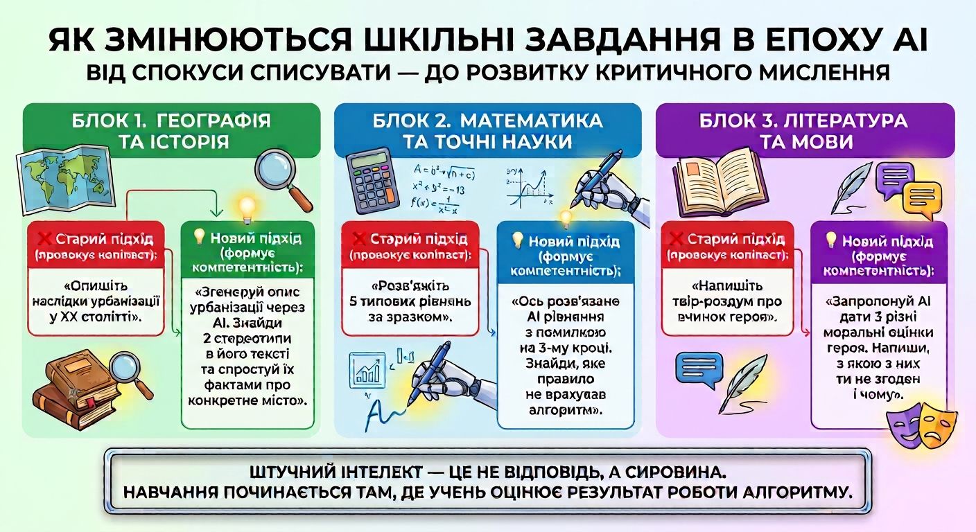 Штучний інтелект у шкільному портфелі: помічник, костиль чи новий «ворог учителя»? - фото 1
