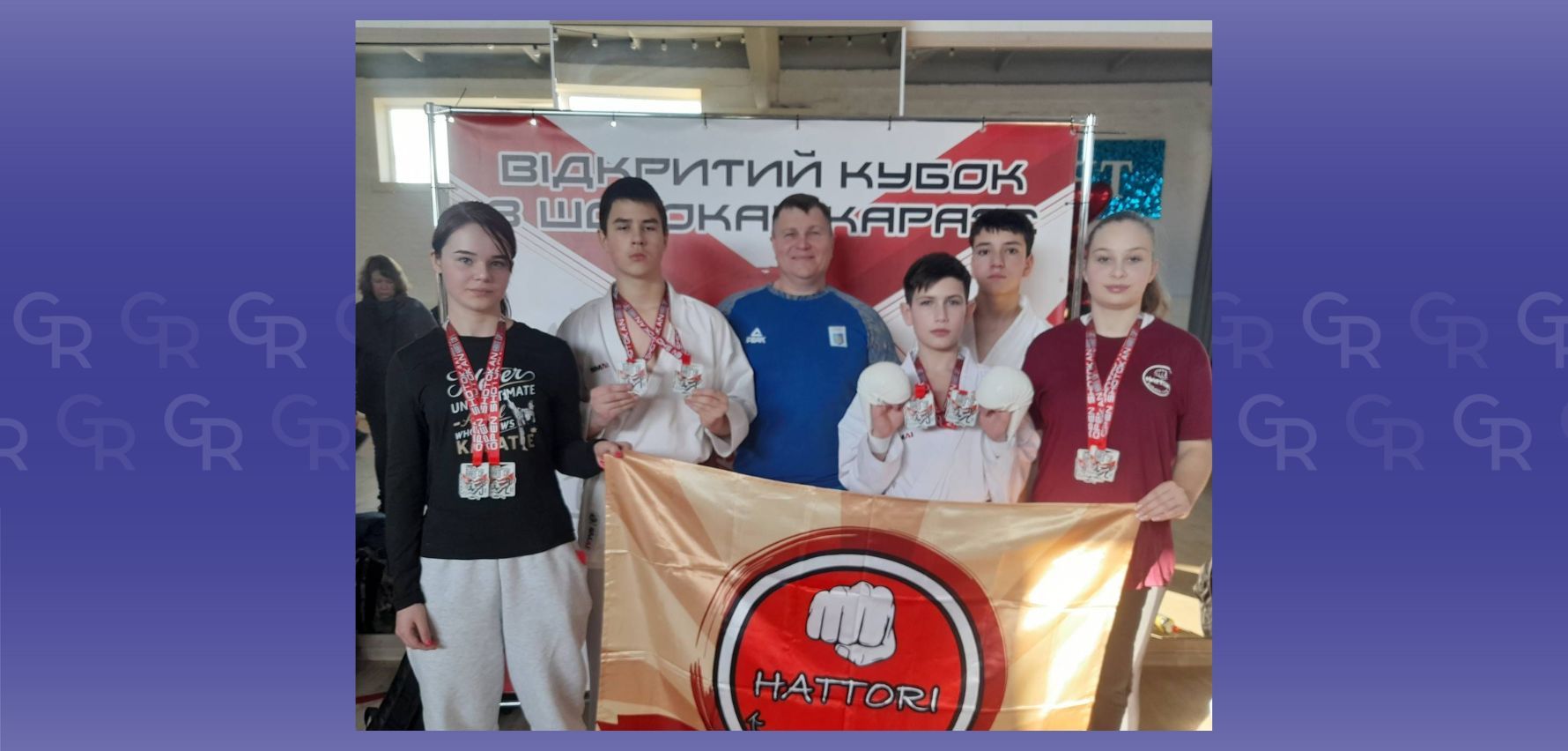 Фото: фейсбук / Марина Щербина Спортсмени зміївського клубу «Хатторі» — переможці та призери кубкових змагань з шотокан карате на порталі Gromada Group