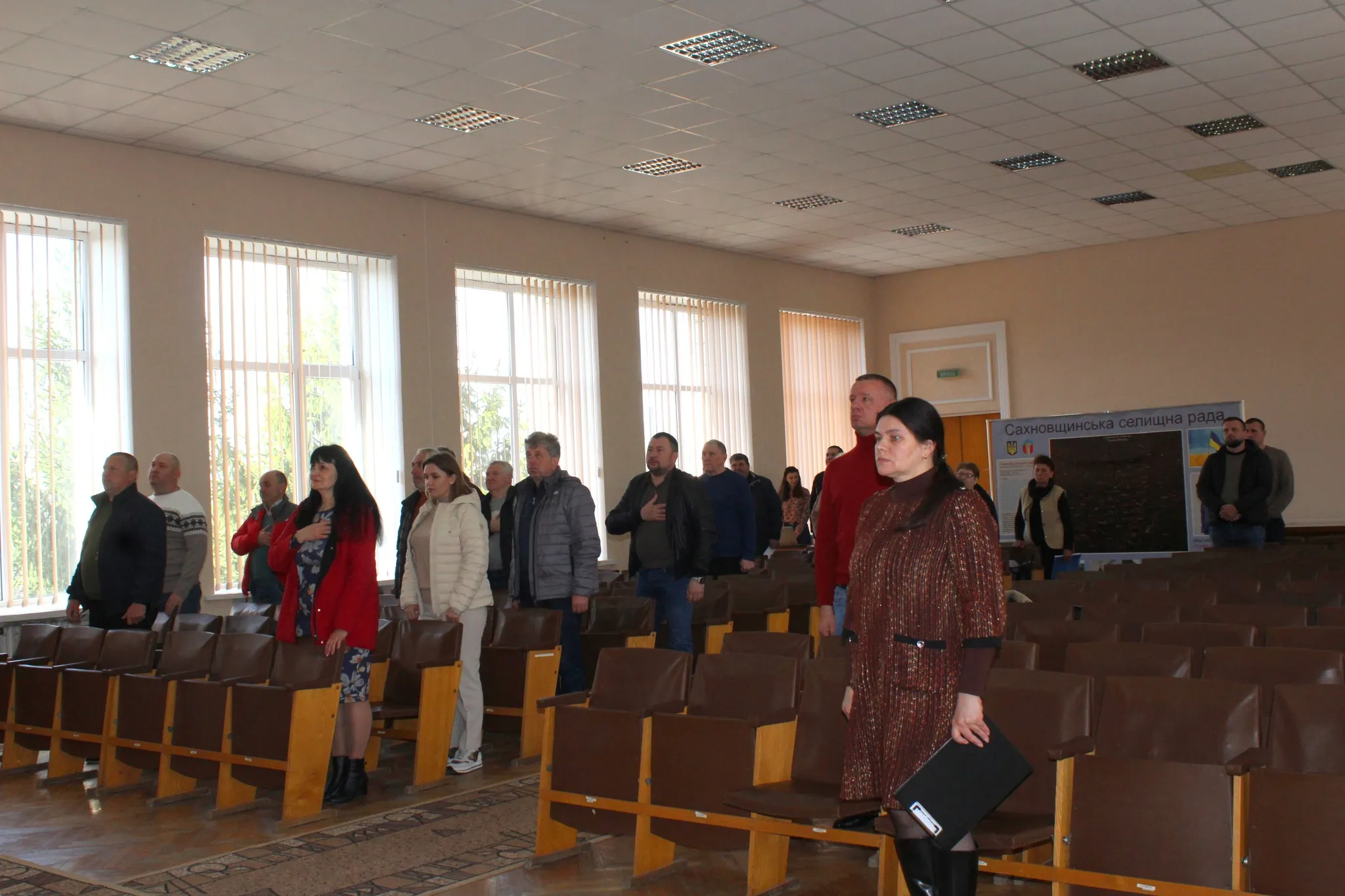 Світлина: Сахновщинська громада, фейсбук Відбулося засідання сесії Сахновщинської селищної ради. ВІДЕО на порталі Gromada Group