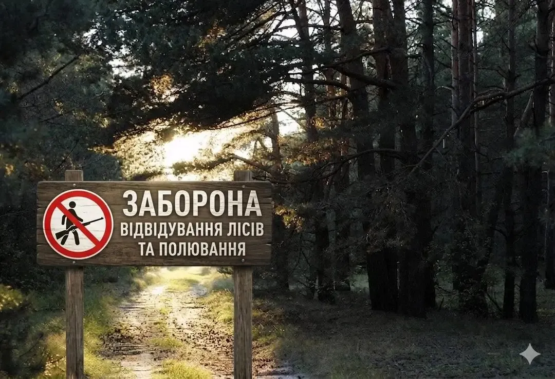 Фото: Ізюмська міська військова адміністрація На час проведення воєнних дій заборонено відвідувати ліси та здійснювати полювання на порталі Gromada Group