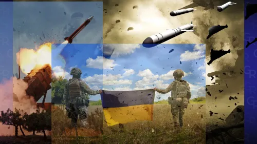 Перехопити балістику: термінові ракети для Patriot, поки Трамп обіцяє підземні заводи. Колаж Олени Зеленіної на порталі Gromada Group