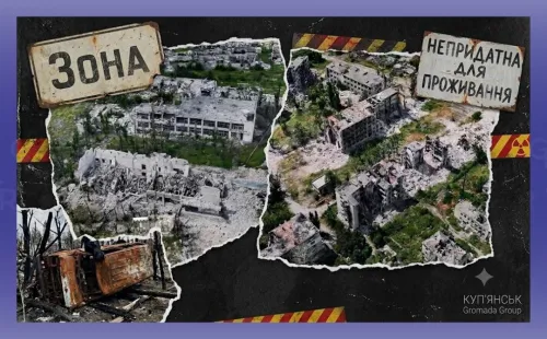 «Зона, непридатна для проживання»: на Харківщині пропонують новий статус для зруйнованих війною територій на порталі Gromada Group