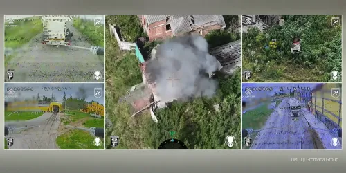 Паливозаправники, антена й укриття: «Робокопи» показали серію ударів по ворогу на порталі Gromada Group